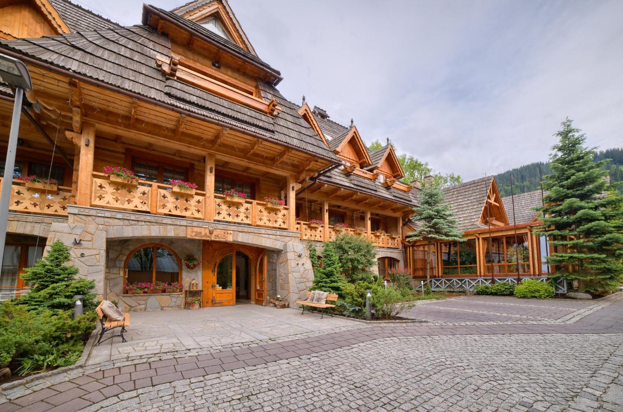 Hotel Nosalowy Dwor Закопане Экстерьер фото